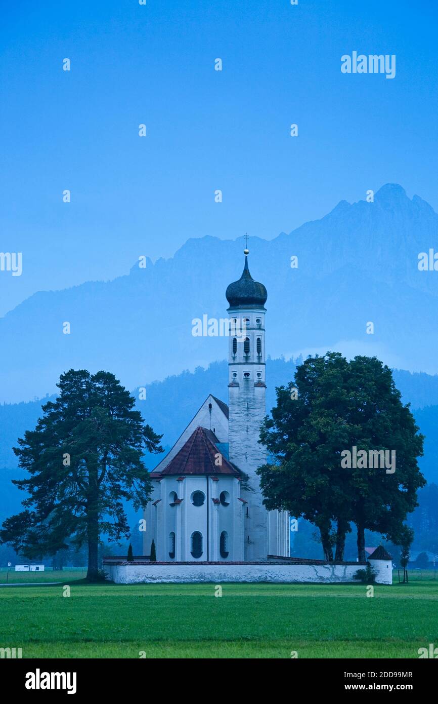 Baroque church of st coloman hi-res stock photography and images - Alamy