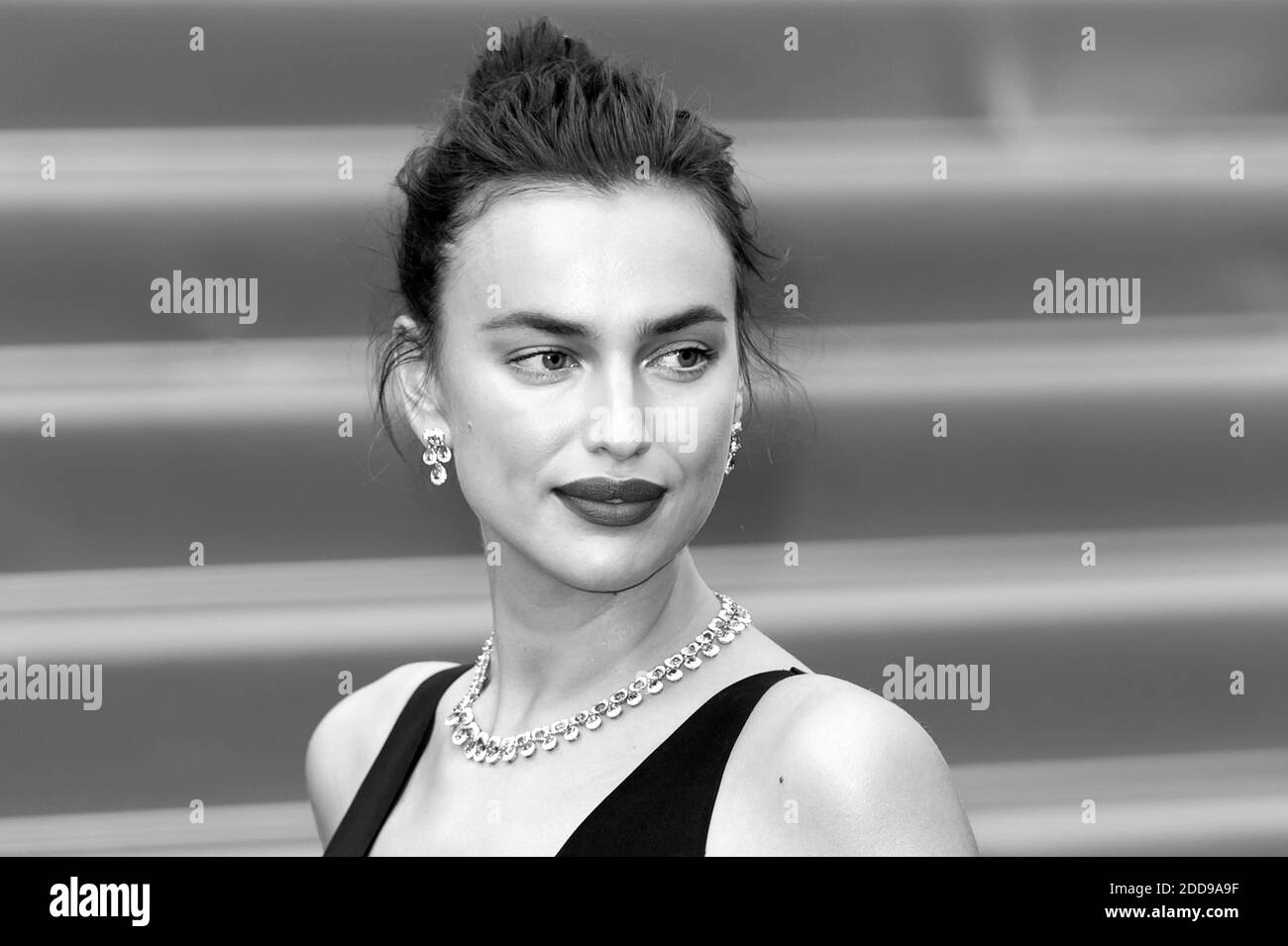 Irina Shayk arriving on the red carpet of 'Yomeddine' screening held at