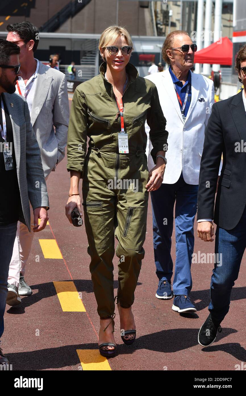 Charlène De Monaco Princess Charlène de Monaco attends the 76th Monaco F1 Grand Prix, Monaco on May 26, 2018. Photo by Laurent Zabulon/ABACAPRESS.COM Stock Photo - Alamy