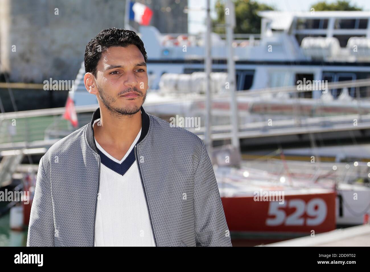 Amir El Kacem during the 20th edition of the Festival de fiction TV, on September, 15 2018 in La Rochelle, France .Photo by Thibaud MORITZ/ ABACAPRESS.COM Stock Photo