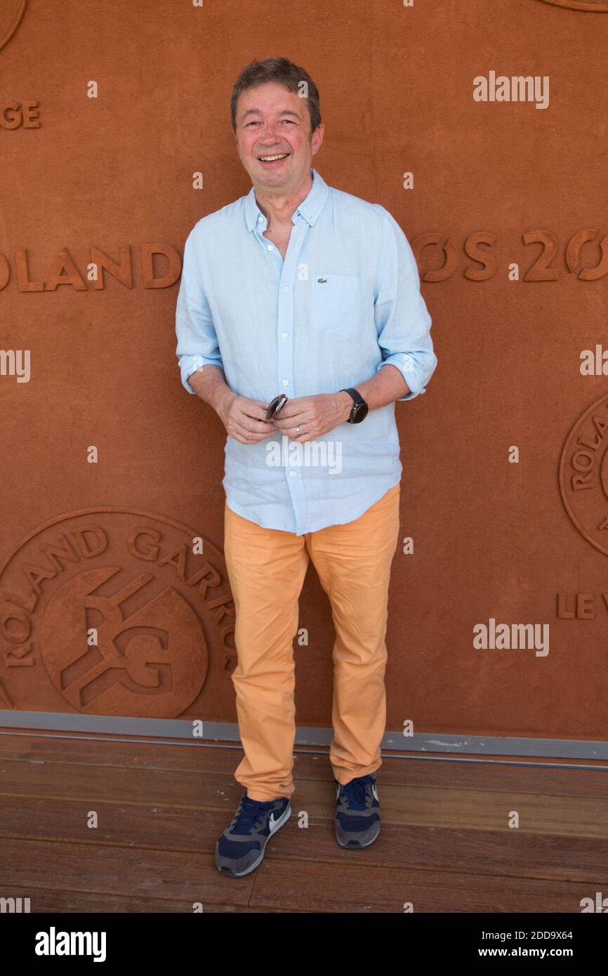 Frederic Bouraly at the Village during French Tennis Open at Roland-Garros arena on May 27, 2018 in Paris, France. Photo by Nasser Berzane/ABACAPRESS.COM Stock Photo