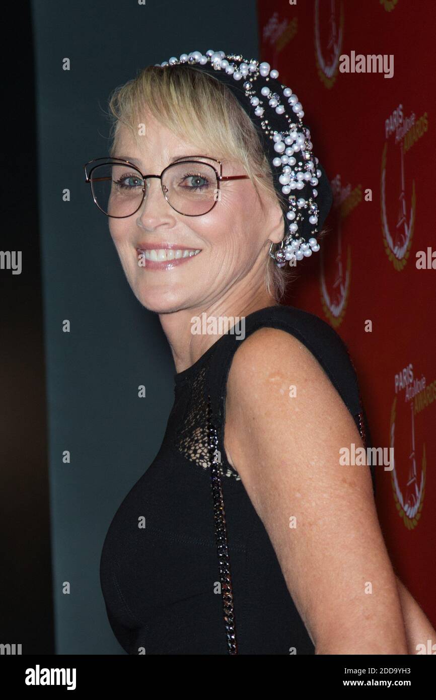 Sharon Stone during the 2018 Paris Art and Movie Awards PAMA held at the  Grand Rex cinema on June 25, 2018 in Paris, France. Photo by Nasser  Berzane/ABACAPRESS.COM Stock Photo - Alamy