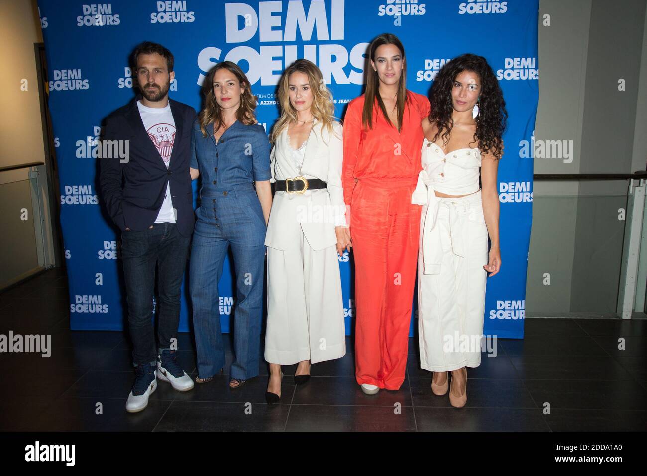 Anthony Gouy, Luana Duchemin, Alice David, Charlotte Gabris, Sabrina