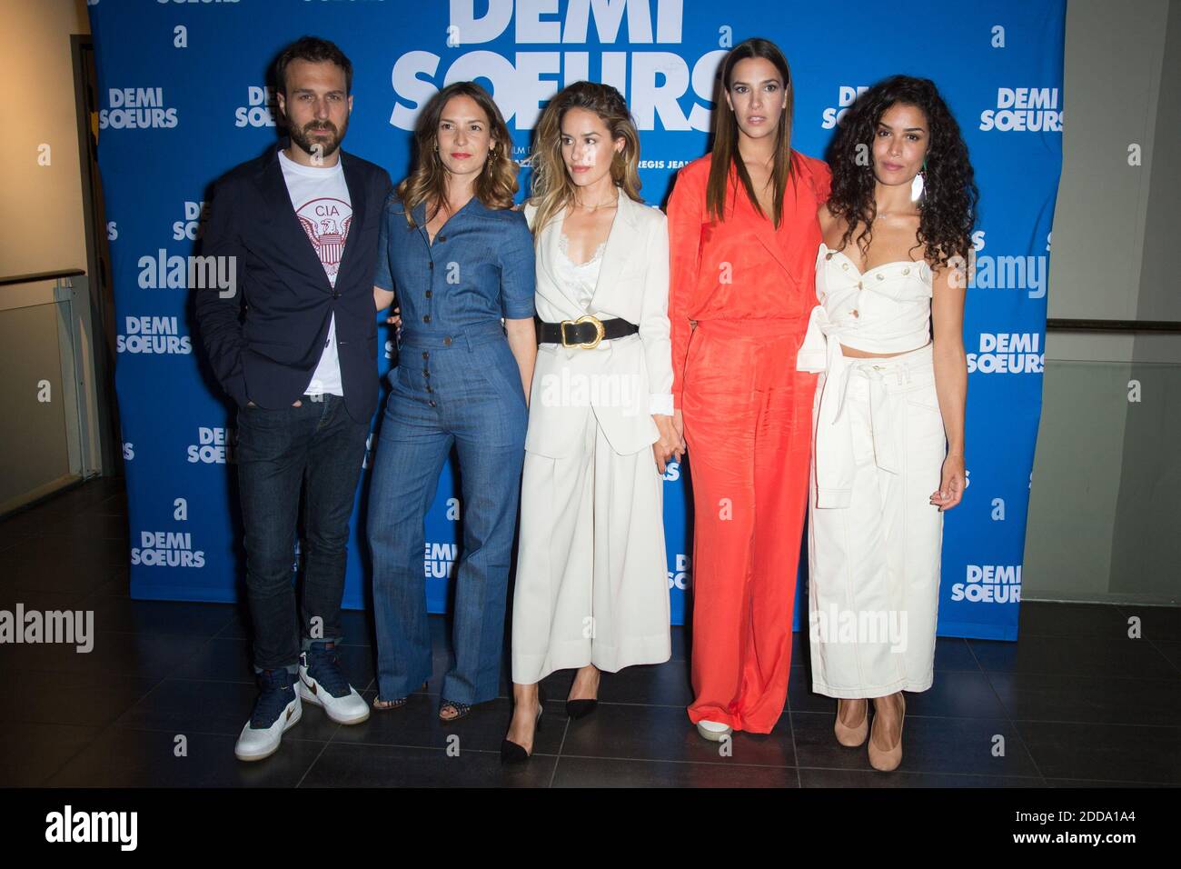 Anthony Gouy, Luana Duchemin, Alice David, Charlotte Gabris, Sabrina