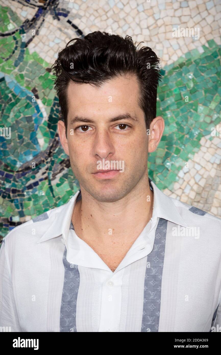 Mark Ronson poses for the photocall of the Louis Vuitton Cruise ...