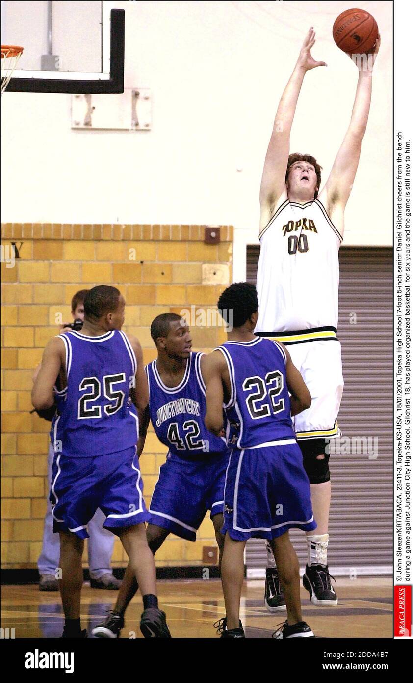 NO FILM, NO VIDEO, NO TV, NO DOCUMENTARY © John Sleezer/KRT/ABACA