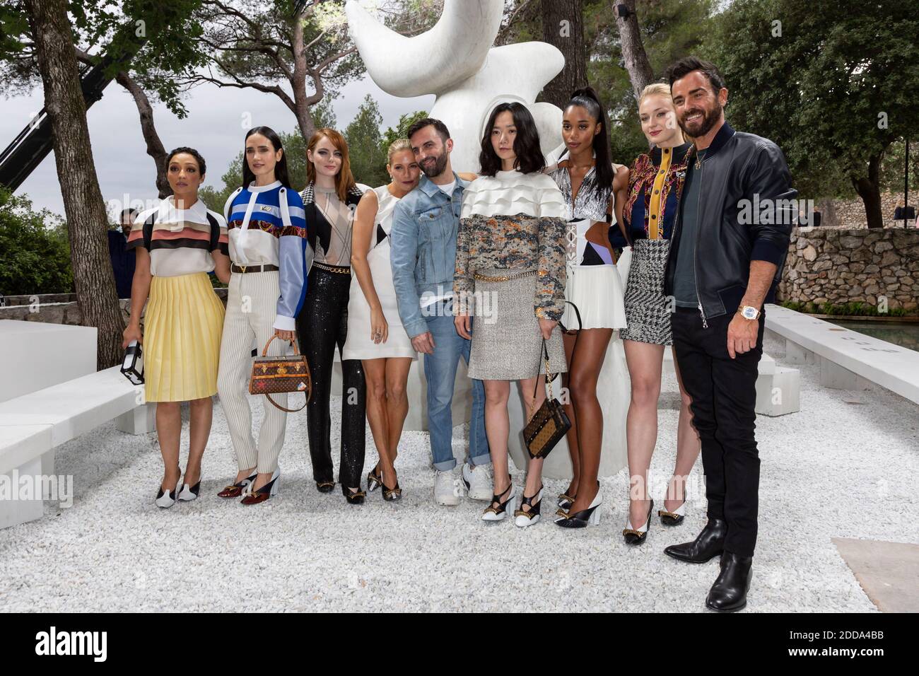 Paris, France. 04th Oct, 2022. Jennifer Connelly and Ruth Negga attend the  Louis Vuitton Womenswear Spring/Summer 2023 show as part of Paris Fashion  Week on October 04, 2022 in Paris, France. Photo