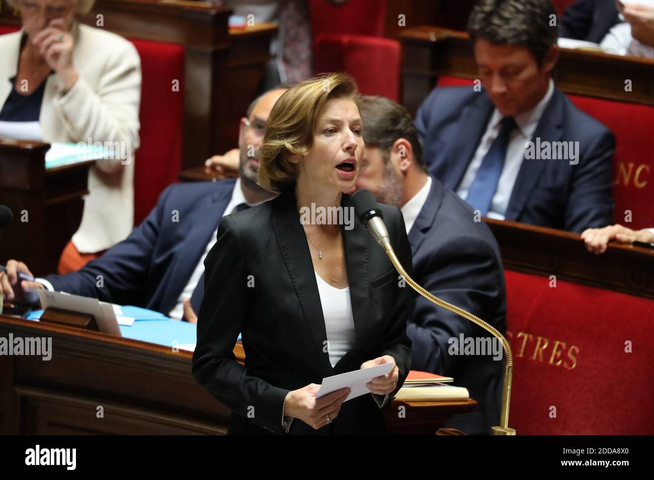 Minister of the Army Florence Parly during a session of "Questions to ...