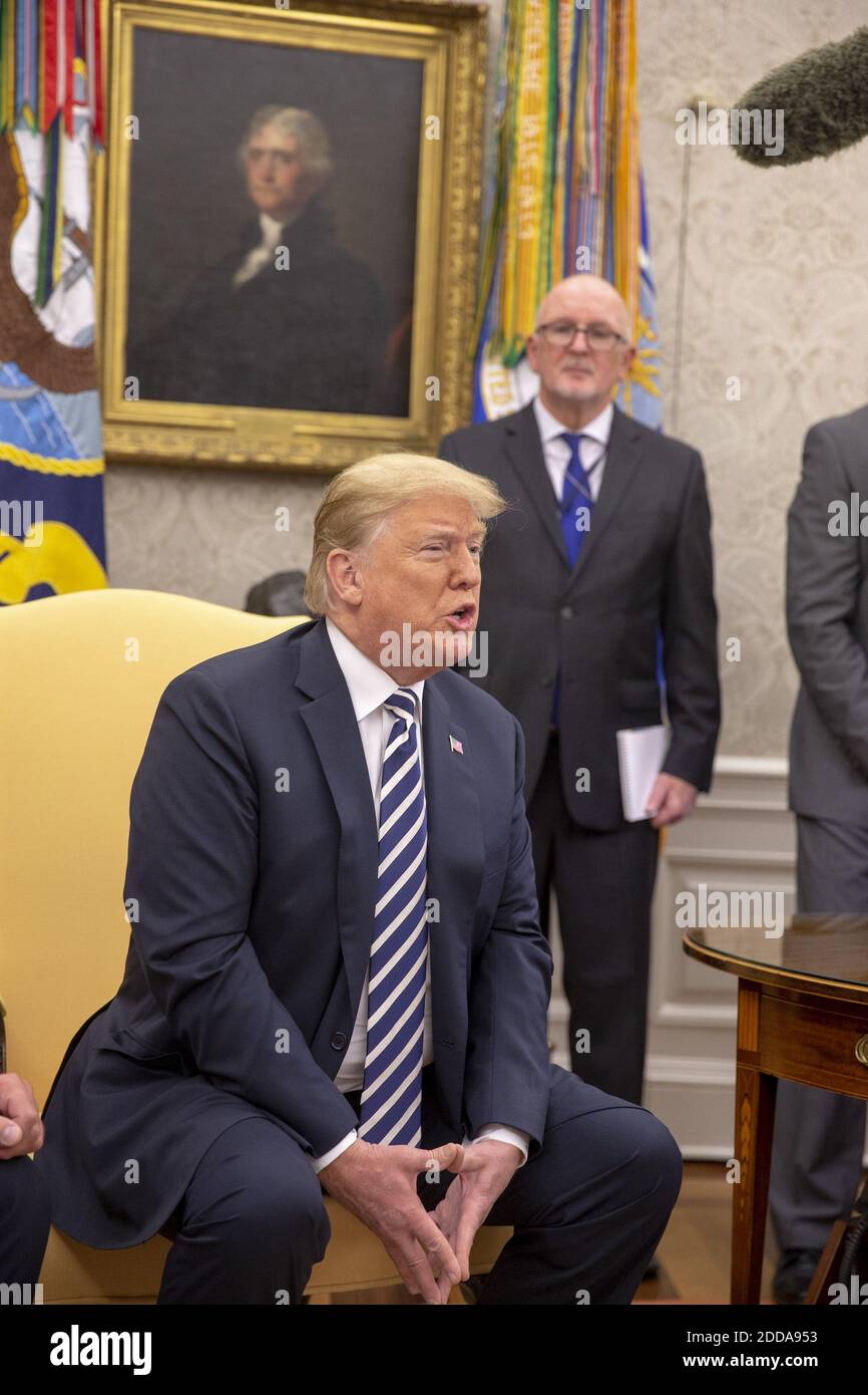 President of Poland Andrzej Duda and U.S. President Donald Trump meet ...