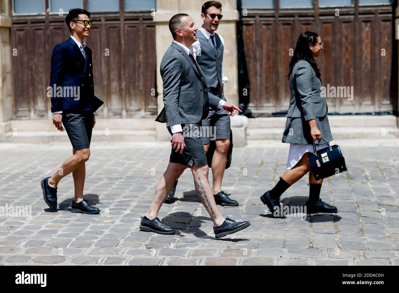 Thom browne top street style