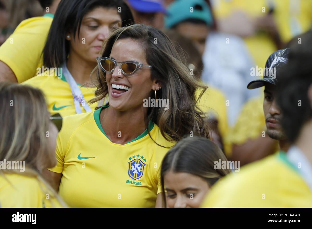Number One top model of Brasil Izabel Goulart during the 2018 FIFA