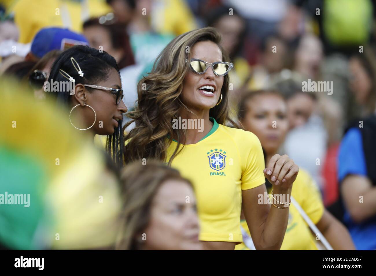 Number One top model of Brasil Izabel Goulart during the 2018 FIFA