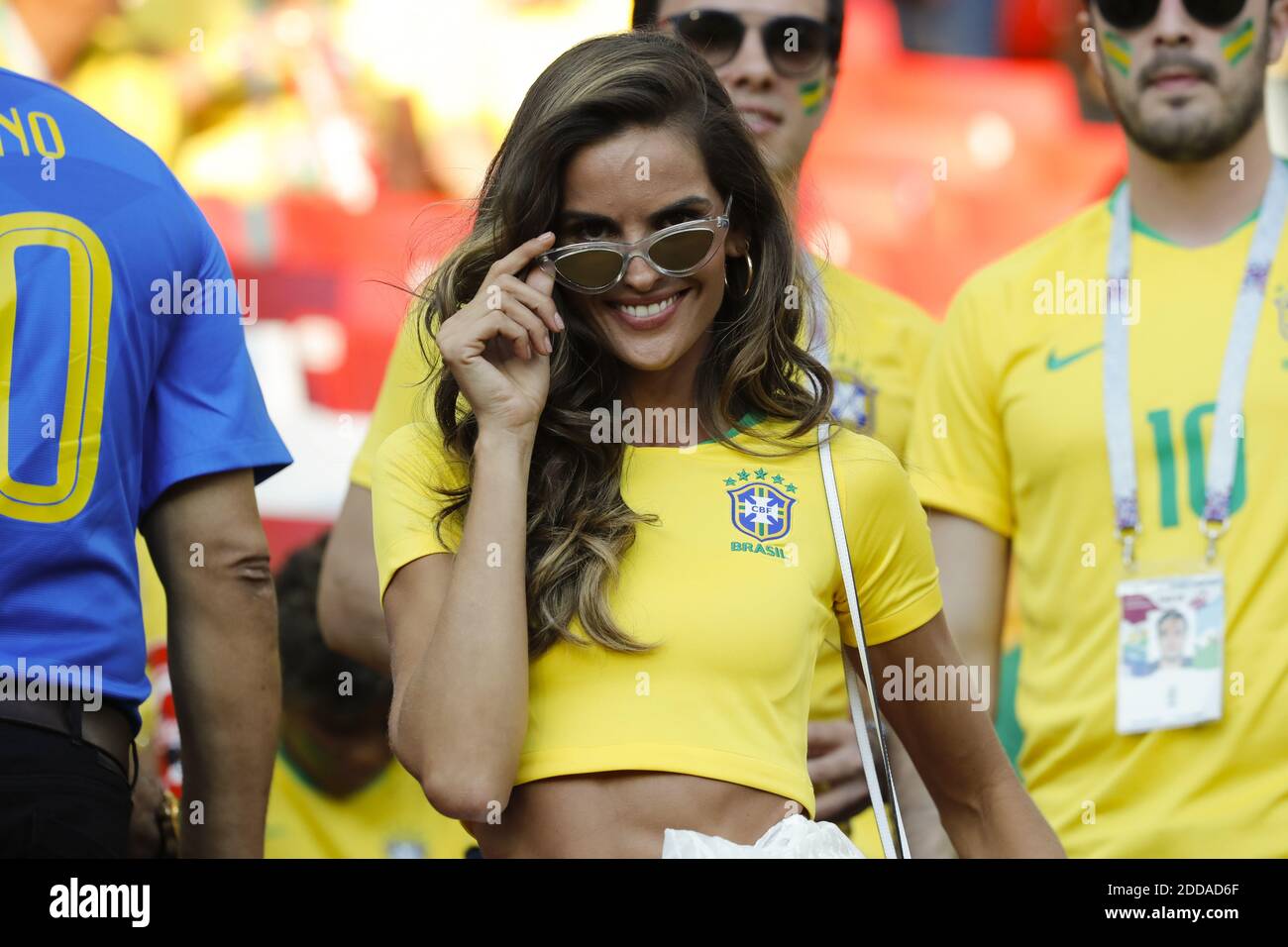 Number One top model of Brasil Izabel Goulart during the 2018 FIFA