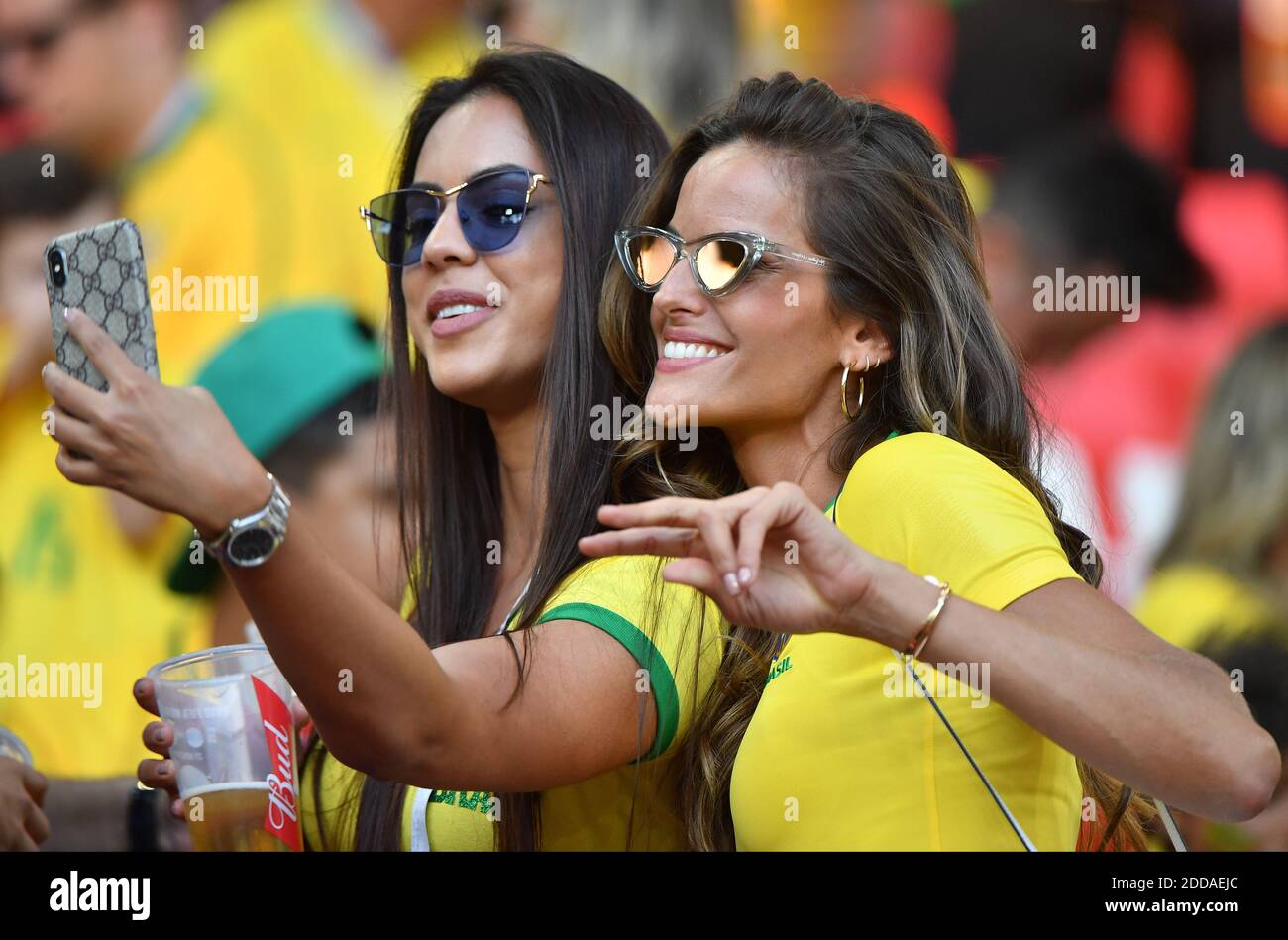 Supermodel Izabel Goulart, girlfriend of Germany’s goalkeeper Kevin
