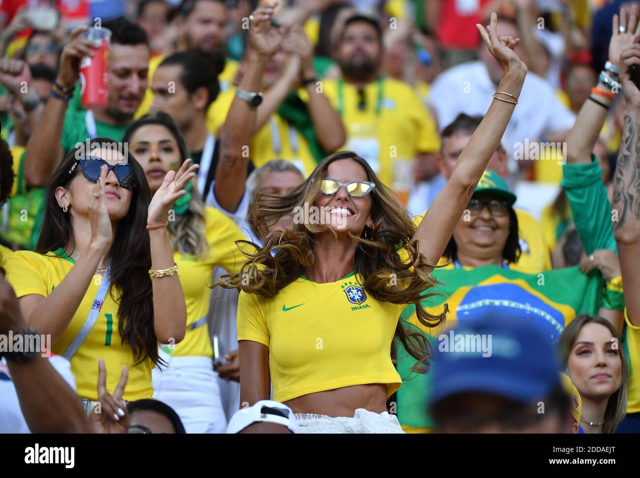 Supermodel Izabel Goulart, girlfriend of Germany’s goalkeeper Kevin