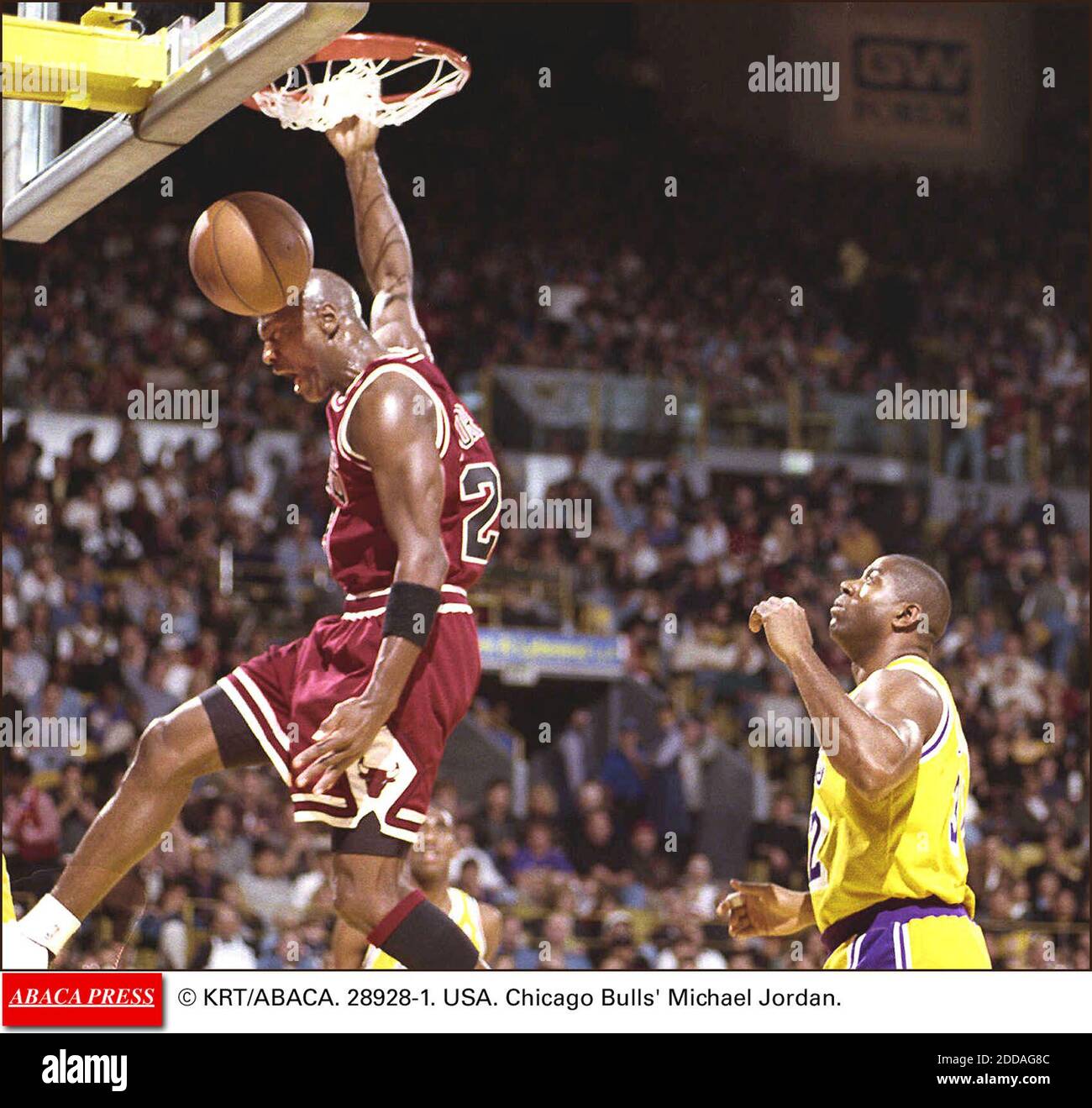 Ved forvisning frihed NO FILM, NO VIDEO, NO TV, NO DOCUMENTARY - © KRT/ABACA. 28928-1. USA.  Chicago Bulls' Michael Jordan Stock Photo - Alamy