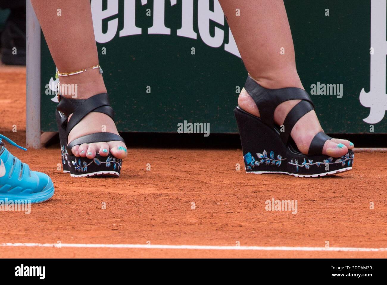 Marion Bartoli during French Tennis Open at Roland-Garros arena on May 31,  2018 in Paris, France. Photo by Nasser Berzane/ABACAPRESS.COM Stock Photo -  Alamy