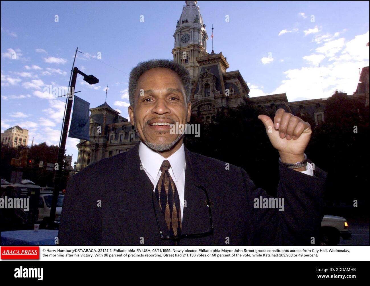 Philadelphia mayor john street hi-res stock photography and images - Alamy