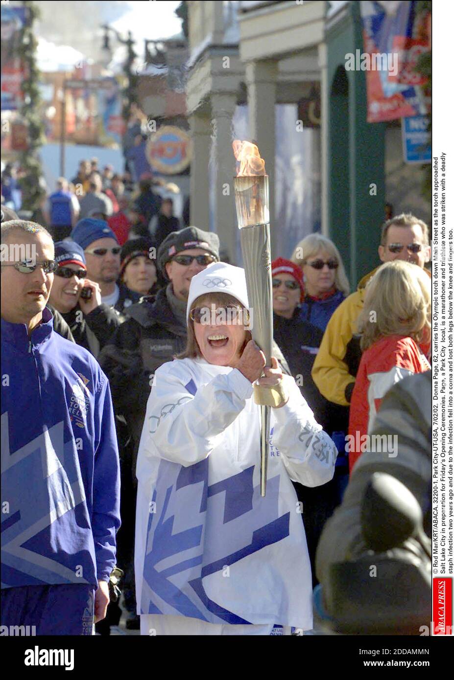 Olympic Torch Salt Lake City Utah Winter Olympics 2002 Stock Photo - Alamy