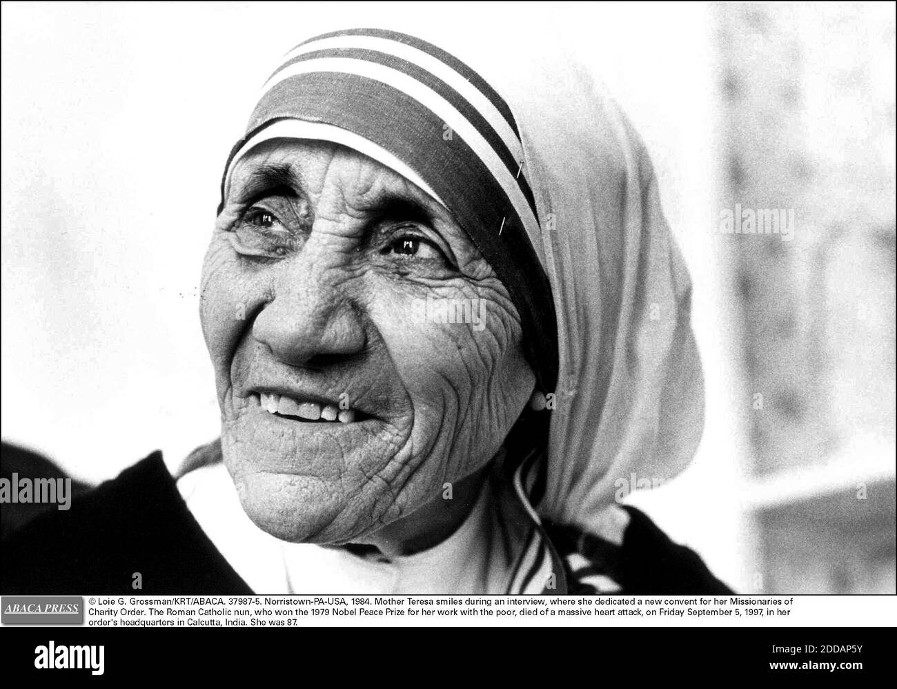 Mother Teresa of Calcutta Quote 24x36 poster Saint Missionary Nobel Peace Prize! 