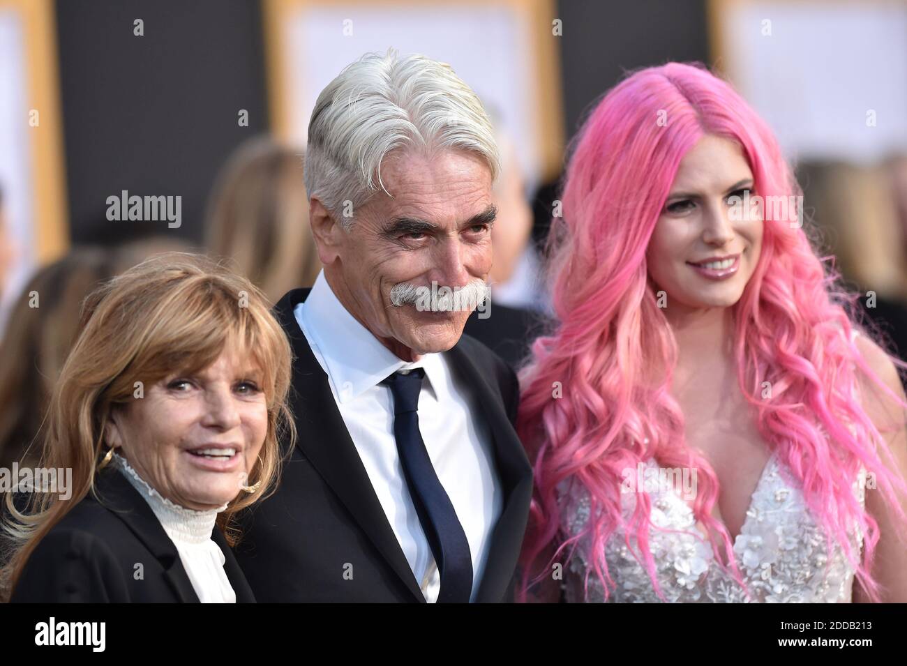 Sam Elliott, Katharine Ross, Cleo Rose Elliott attend the Premiere of  Warner Bros. Pictures' 'A Star Is Born' at the Shrine Auditorium on  September 24, 2018 in Los Angeles, California. Photo by
