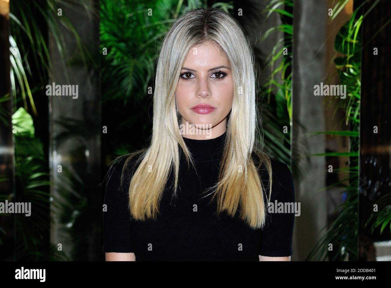 Zara Rudge Lala Rudge attending the Azzaro Haute Couture Paris Fashion Week Fall ...