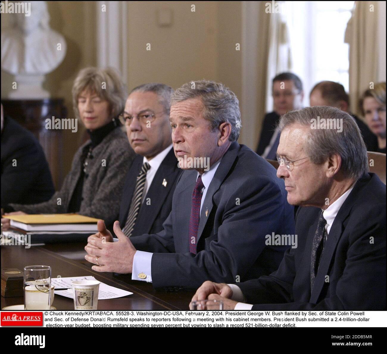George bush cabinet members hi-res stock photography and images - Alamy