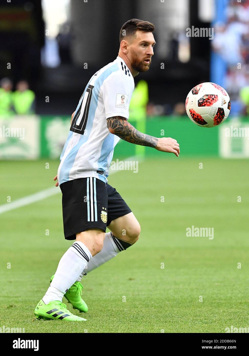Argentina s Lionel Messi During The FIFA World Cup France V Argentina argentina-s-lionel-messi-during-the-fifa-world-cup-france-v-argentina