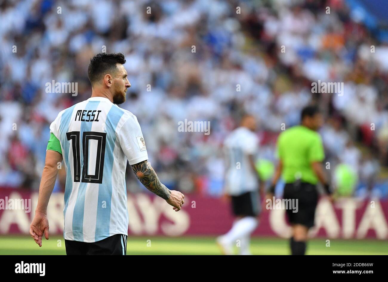 Argentina s Lionel Messi During The FIFA World Cup France V Argentina argentina-s-lionel-messi-during-the-fifa-world-cup-france-v-argentina