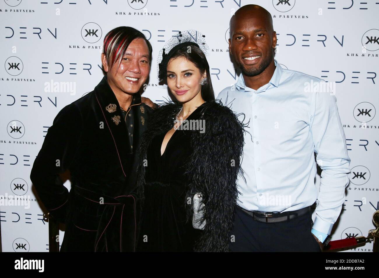 Exclusive - Stephen Hung, Deborah Valdez-Hung and Didier Drogba