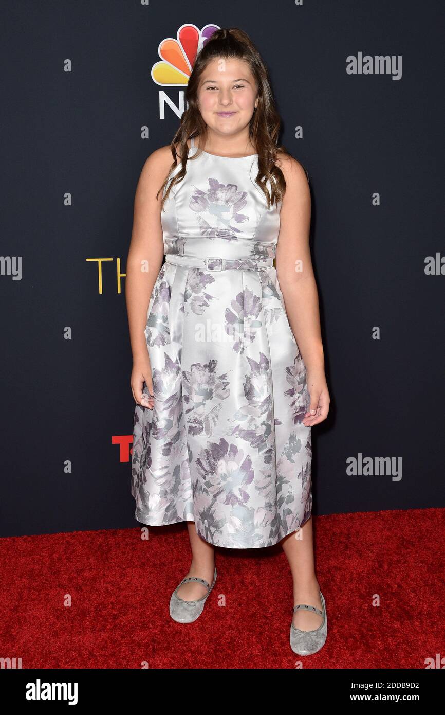 Mackenzie Hancsicsak attends the Premiere of NBC's 'This Is Us' Season