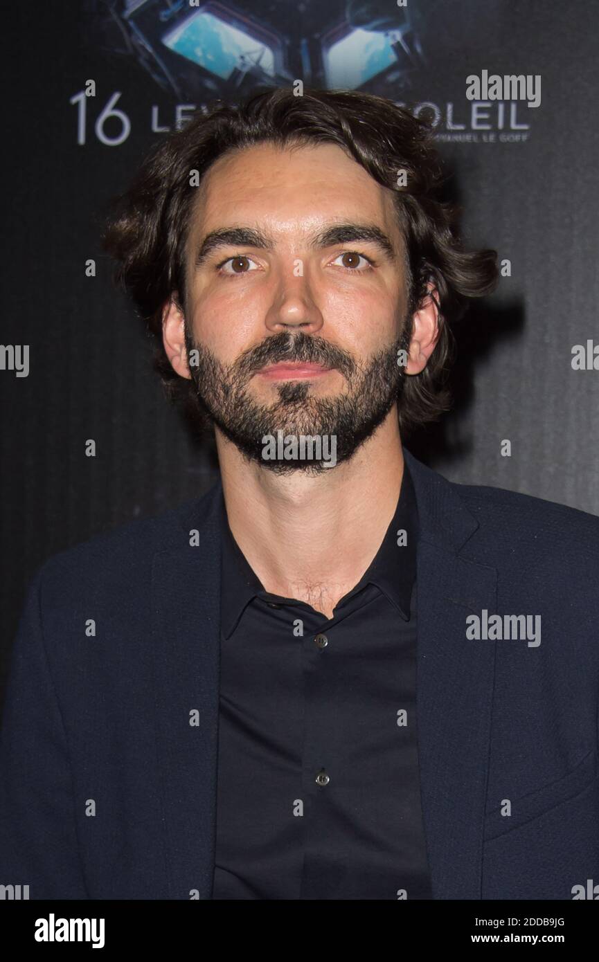 director PierreEmmanuel Le Goff arriving for the premiere of the
