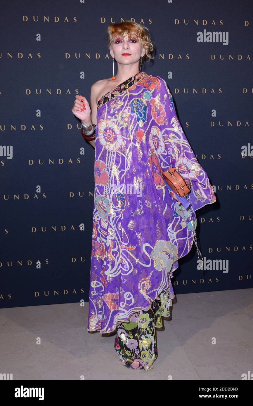 Catherine Baba attending the Dundas D5 Haute Couture Paris Fashion Week  Fall/Winter 2018/19 held in Paris, France on july 02, 2018. Photo by Aurore  Marechal/ABACAPRESS.COM Stock Photo - Alamy