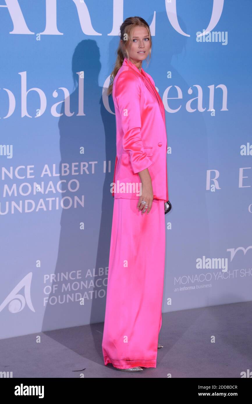 Toni Garrn attending the Gala for the Global Ocean hosted by H.S.H