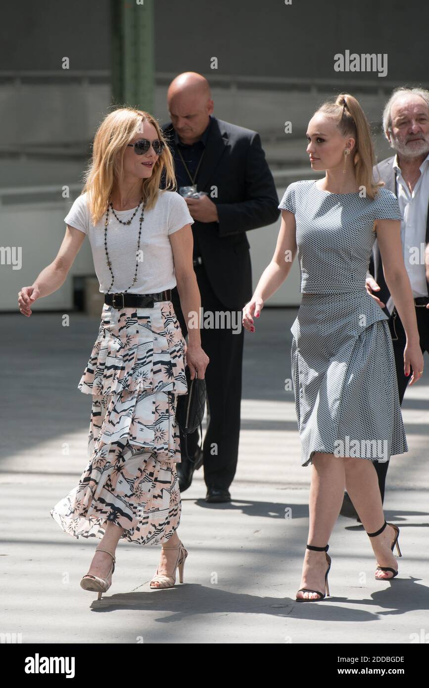 Vanessa Paradis and Lily Rose Depp attending the Chanel Haute Couture Fall  Winter 2018/2019 show as part of Paris Fashion Week on July 3, 2018 in  Paris, France. Photo by Alban Wyters/ABACAPRESS.COM