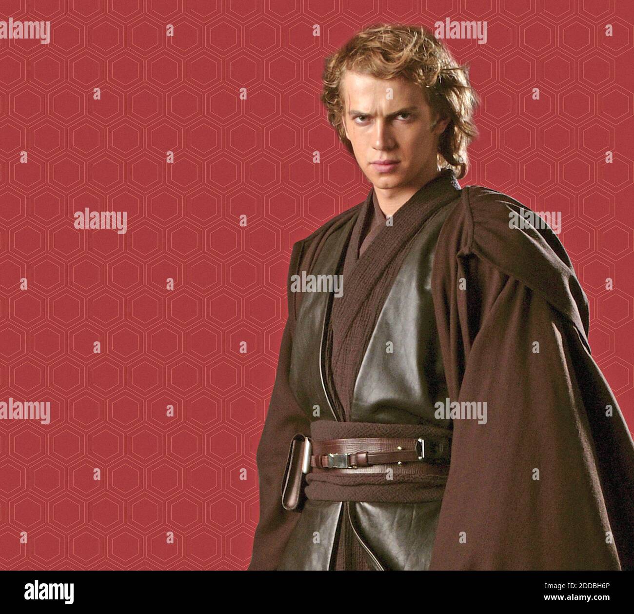 NO FILM, NO VIDEO, NO TV, NO DOCUMENTARY - Anakin Skywalker (Hayden Christensen) in a standard Jedi tunic. The dark color expresses his independence from the Jedi Council, in Star Wars. Photo by KRT/ABACAPRESS.COM Stock Photo