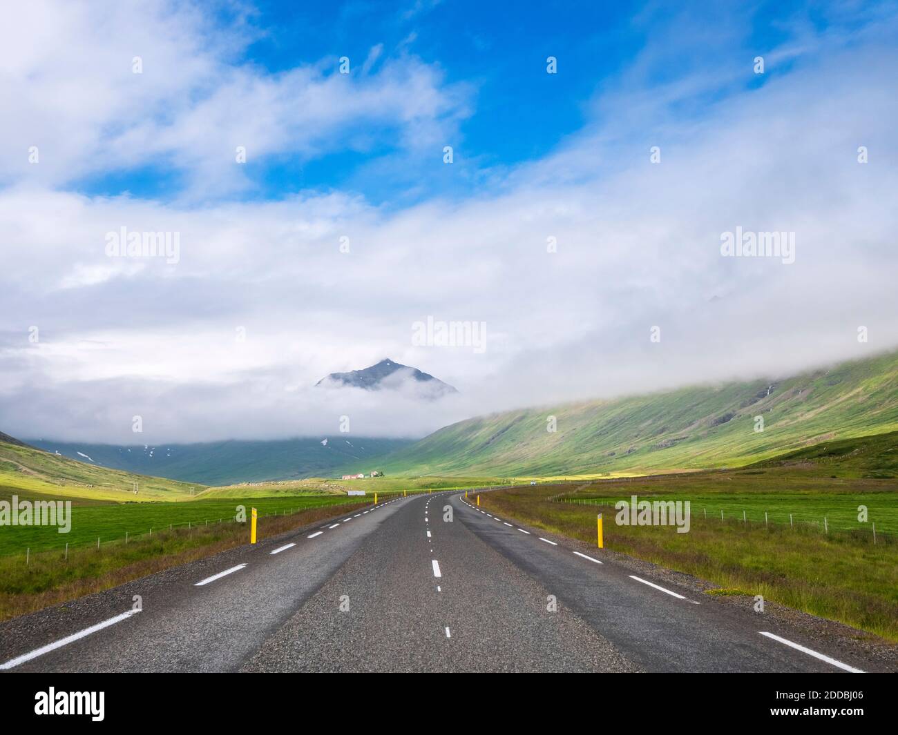 Clouds over low mountain hi-res stock photography and images - Alamy