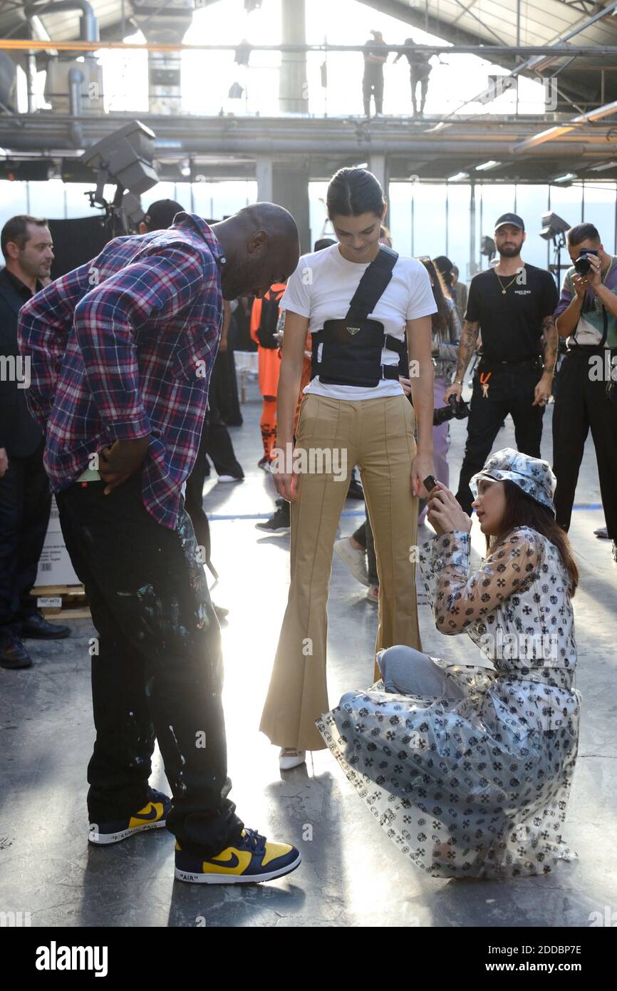 Virgil abloh top kendall jenner