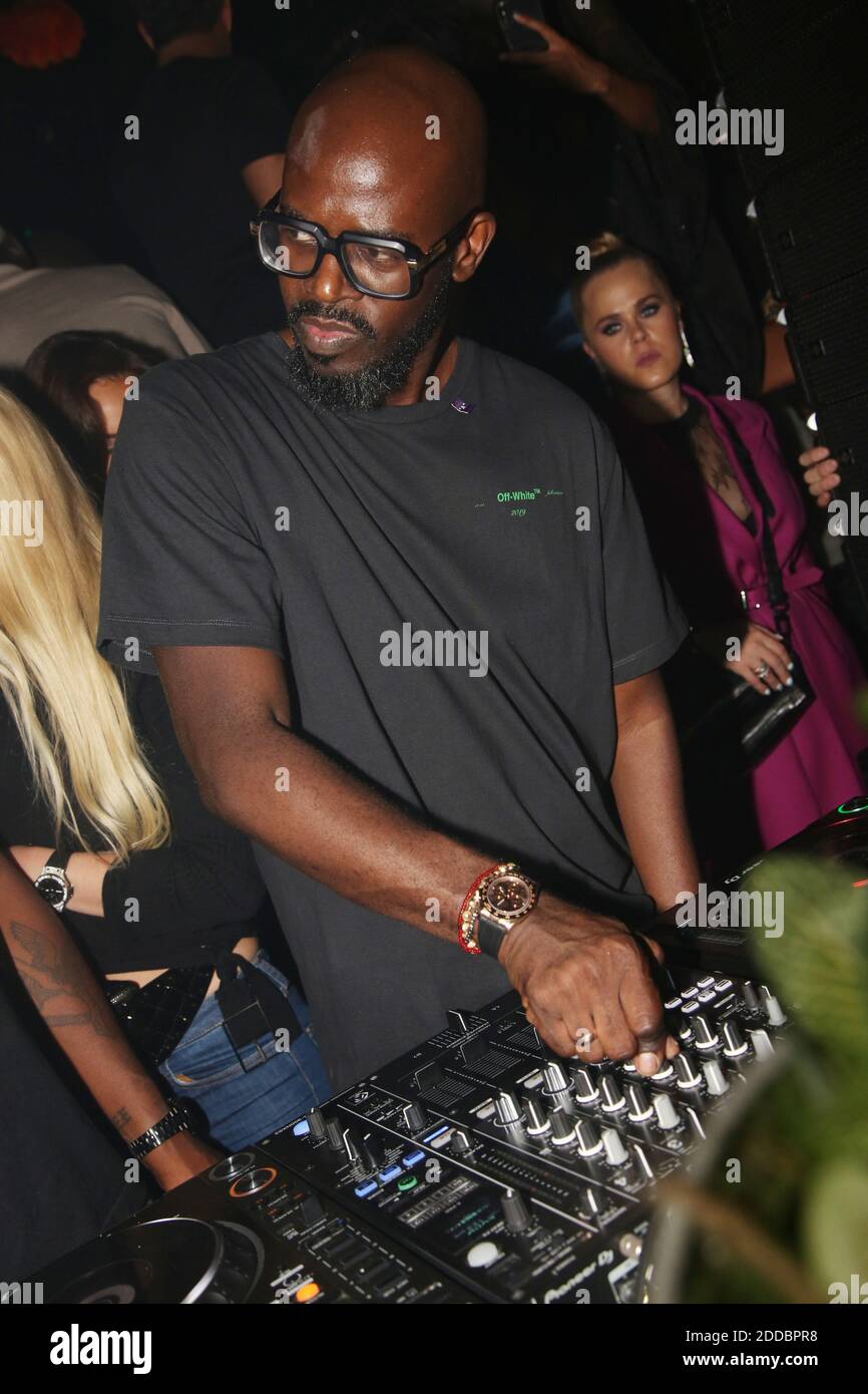 Black Coffee attending Virgil Abloh and Black Coffee Party held at the Key Cub in Paris, on