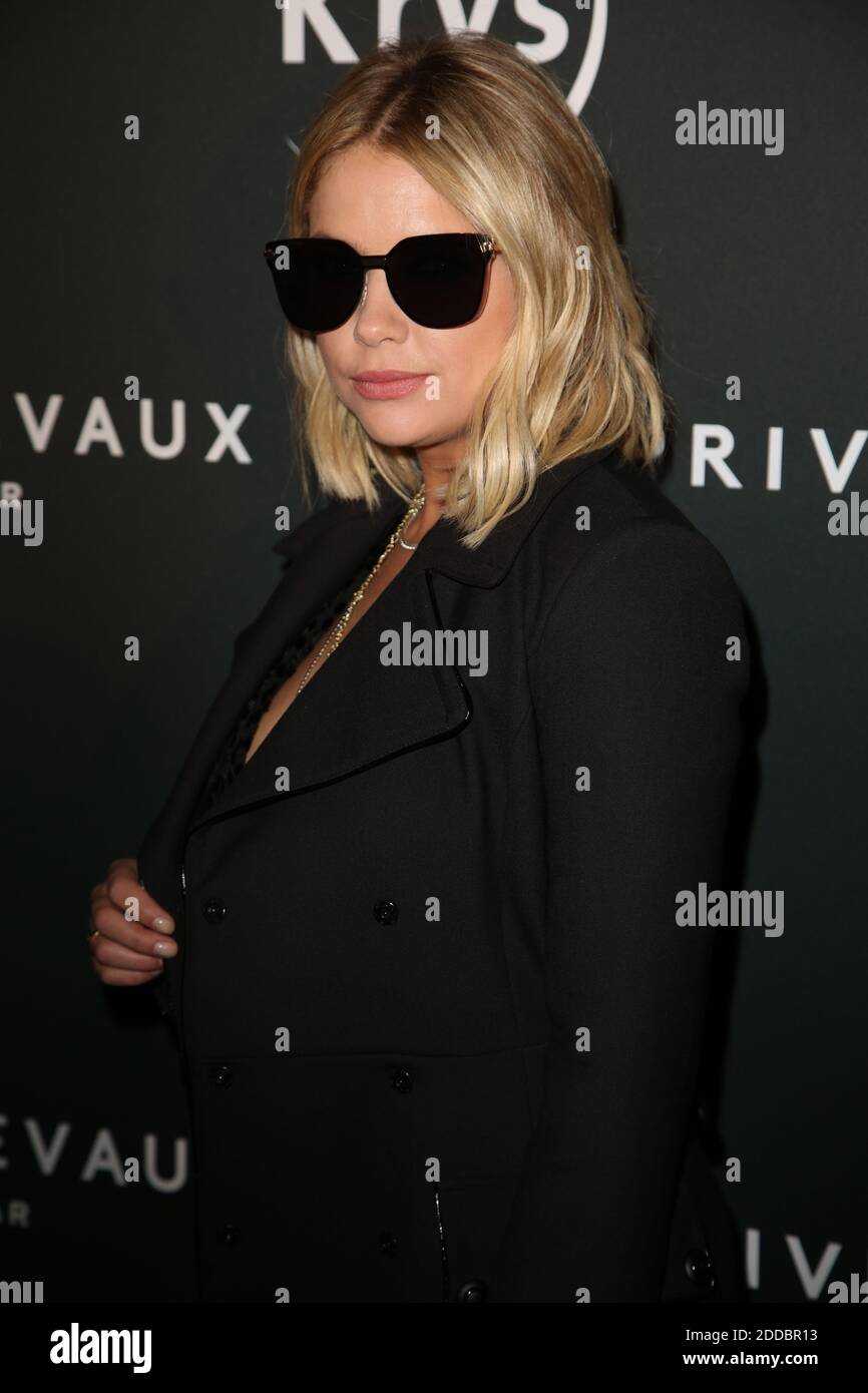 Ashley Benson attending Prive Revaux Eyewear By Krys Party held at Cafe de l Homme in Paris on September 27 2018. Photo by Jerome Domine ABACAPRESS.COM Stock Photo Alamy