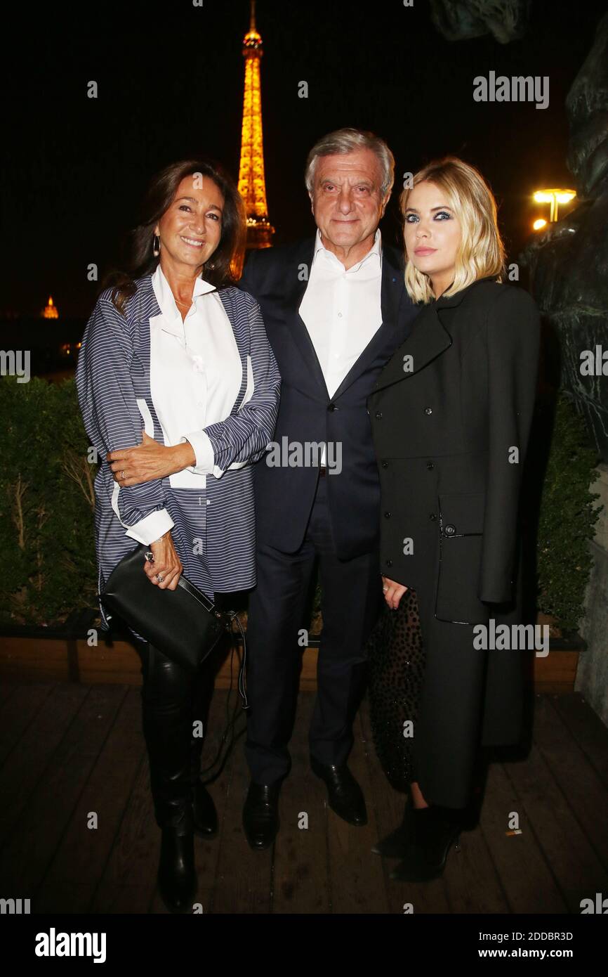 Sidney Toledano and his wife Katia Toledano, Ashley Benson attending