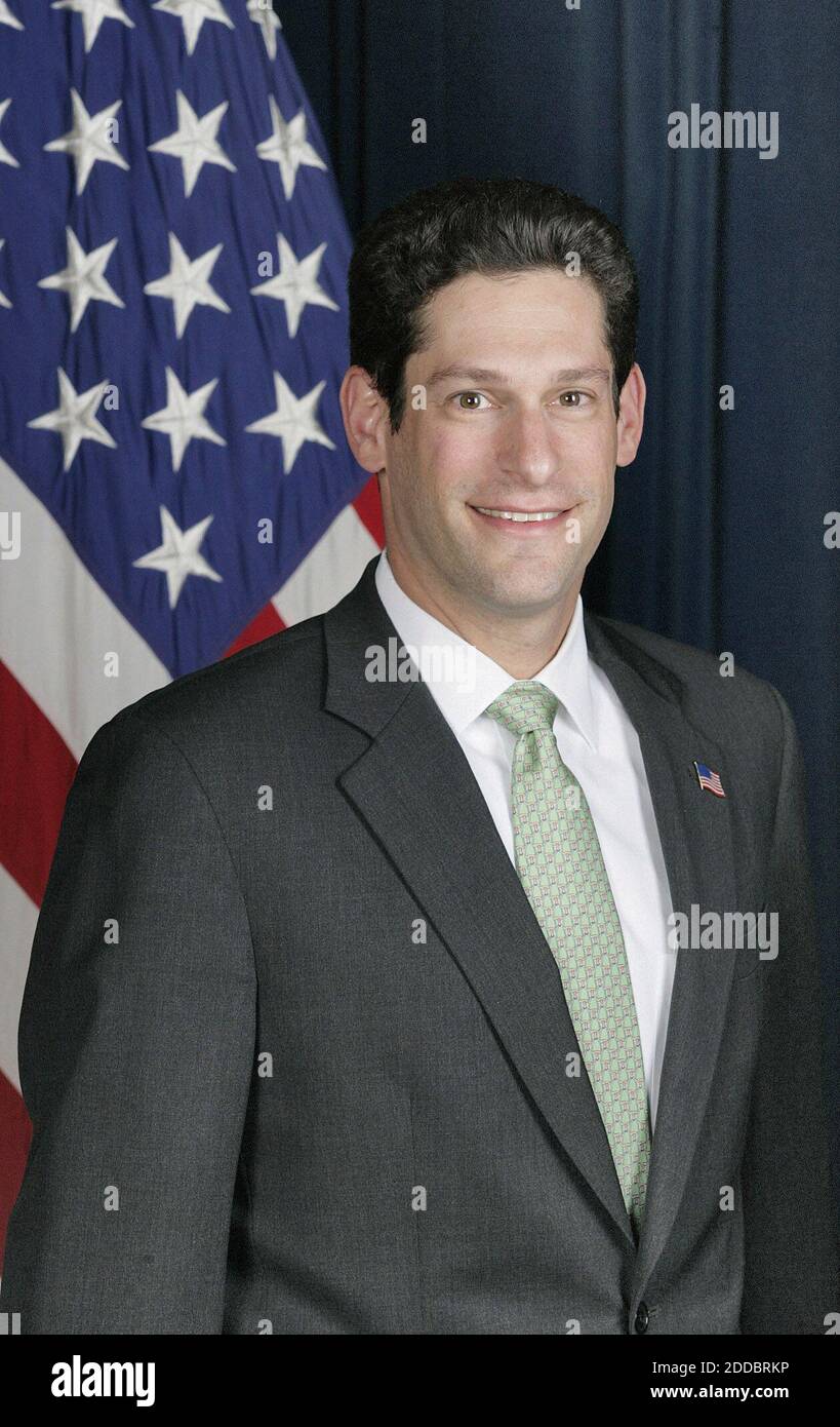 NO FILM, NO VIDEO, NO TV, NO DOCUMENTARY - New Deputy Chief of Staff for policy, Joel Kaplan pictured in Washington, DC, USA, on April 19, 2006. Photo by Eric Draper/White House/KRT/ABACAPRESS.COM Stock Photo