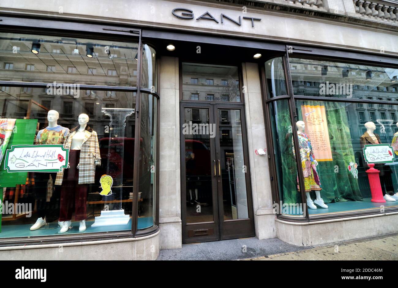 US Clothing store Gant on Regent Street Stock Photo - Alamy