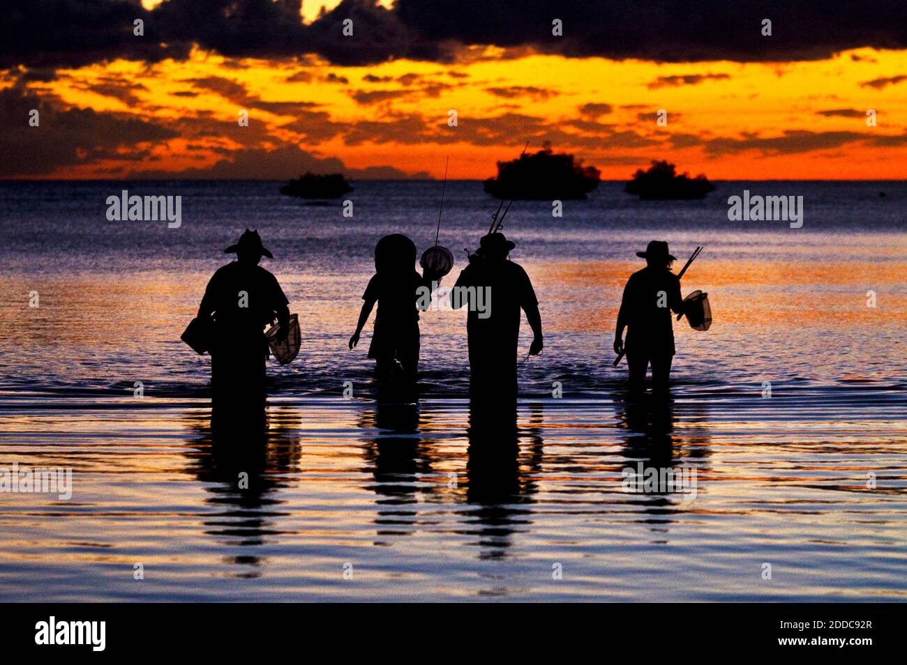 No Film No Video No Tv No Documentary Four Fishermen Walks Back To Shore Along The Shallow Waters Of Joint Base Pearl Harbor Hickam S Dog Beach This Photo Earned Second Place Pictorial