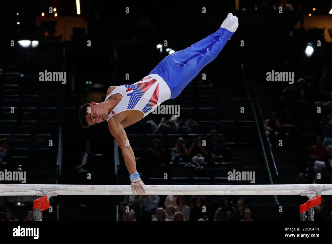 France s Antoine Borello In The Parallel Bars Event During The Artistic france-s-antoine-borello-in-the-parallel-bars-event-during-the-artistic