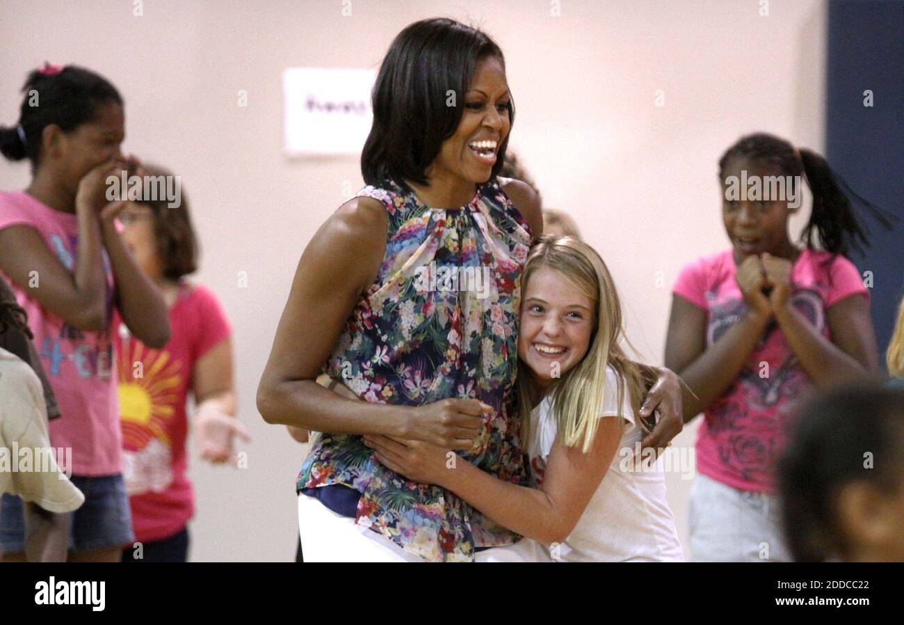 NO FILM, NO VIDEO, NO TV, NO DOCUMENTARY First lady Michelle Obama