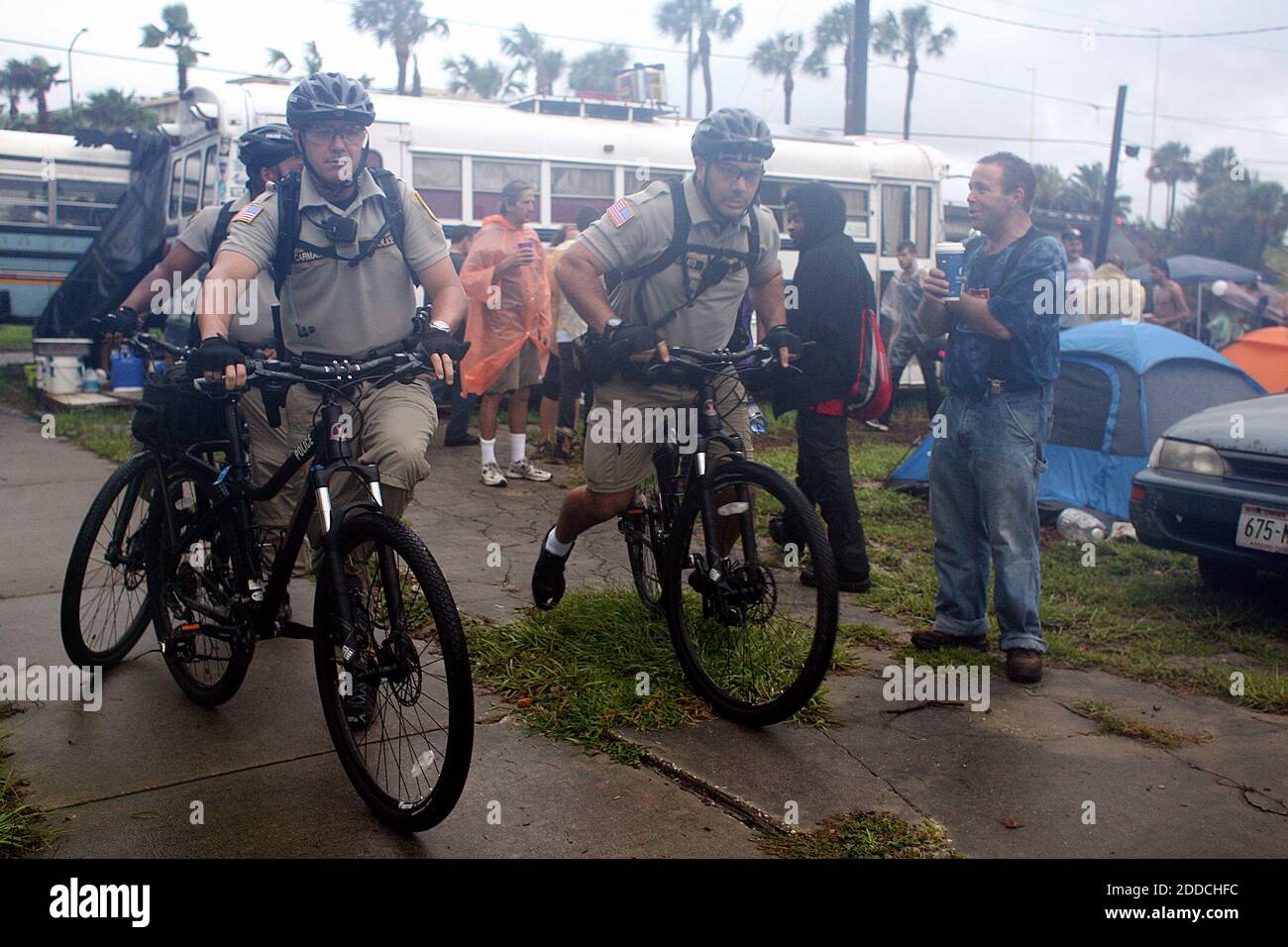 NO FILM, NO VIDEO, NO TV, NO DOCUMENTARY The City of Tampa Police on