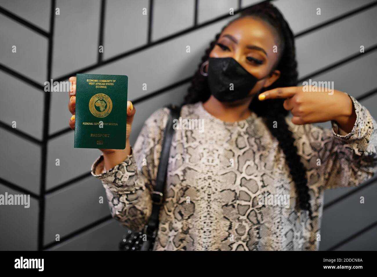 Nigerian passport hires stock photography and images Alamy