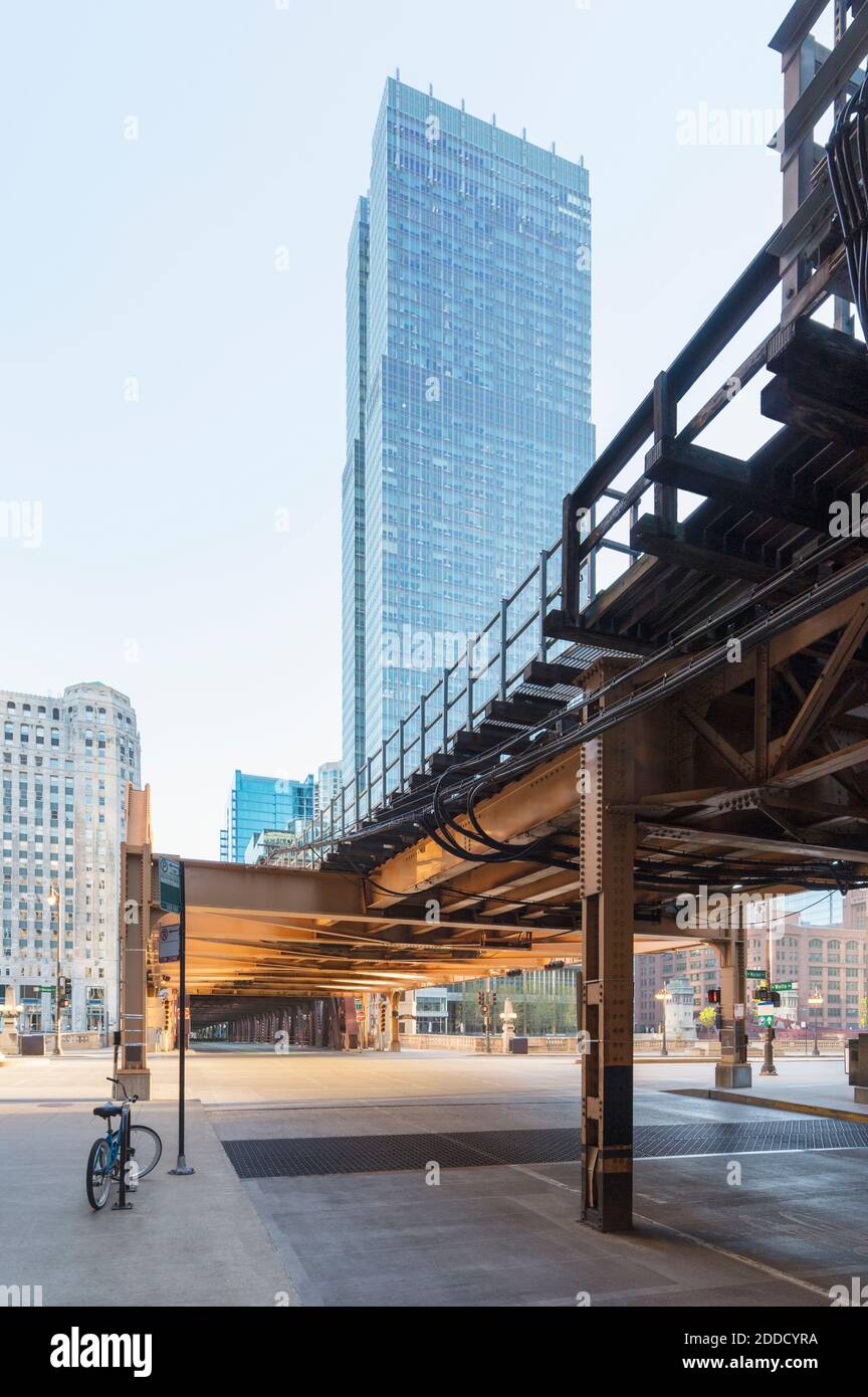 Chicago city skyscrapers hi-res stock photography and images - Alamy