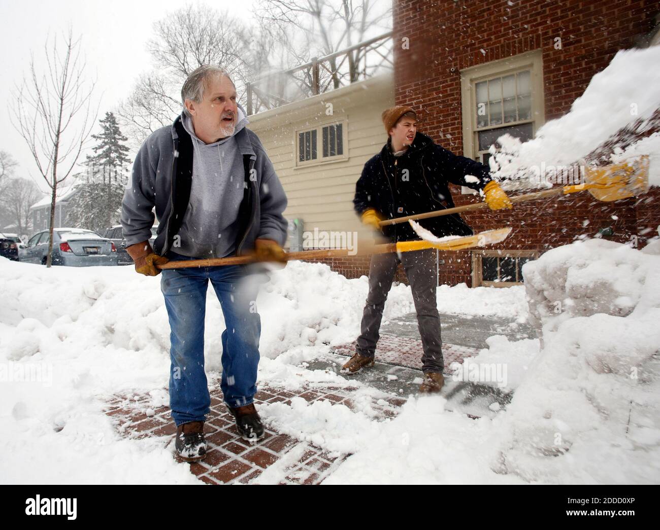 NO FILM, NO VIDEO, NO TV, NO DOCUMENTARY John Rygiewicz, left, North